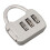 Color Password Padlock Cabinet Trolley Case 1 Piece 7