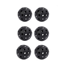 Outdoor Pickleballs 40 Holes High Elasticity 6PCS
