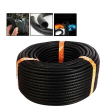 2pcs 30M Split Loom Wire Protective Tube Conduit Hose Cover Electrical Cable 1/4 Inch