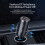 RCC238 Car Charger 45W USB-C Fast Charging 5