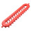 Knitting Scarf Kit with Needles Red 26 cm 8