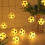 Soccer Ball String Lights 20 LED 10FT Battery Powered 1