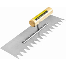 Tile Trowel Square Tip Stainless Steel 10mm