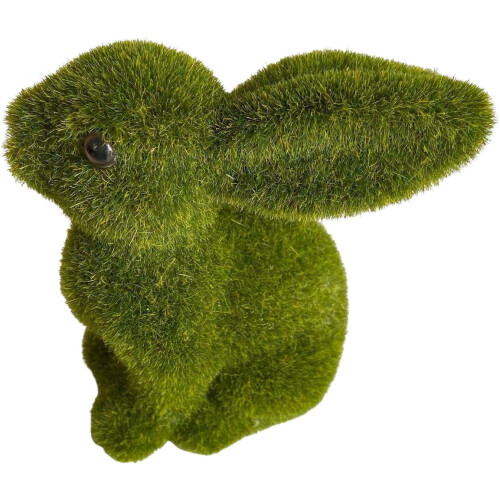 Easter Bunny Resin Figurine Tabletop Decoration 13cm