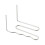 Staples Stainless Steel 0.6mm 0.8mm 100PCS 4