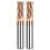 CNC roughing end mill carbide 4-flute HRC60 3–14mm 1