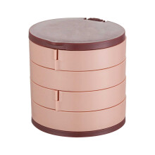 Earrings Storage Box Velvet Rotating Partition 1 Unit