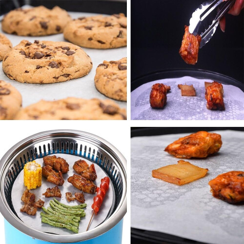 Baking Parchment Paper Liners Round 7.8 inch 100 pcs 2