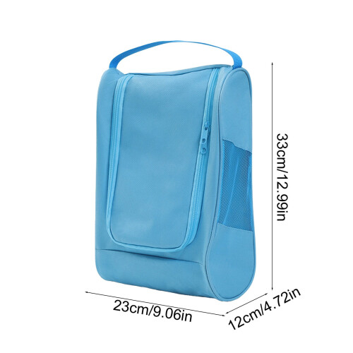 Oxford Cloth Shoe Storage Bag Blue 1PC 2
