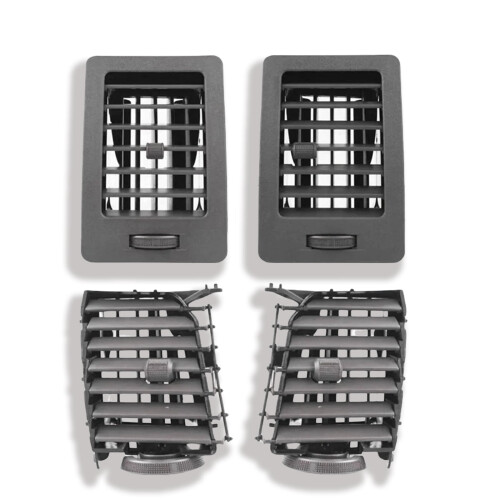 Black Dash AC Outlet Vent Panel for Toyota Hilux
