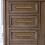 Antique Brass Cabinet Pulls with Backplate 5-Pack 3