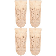 Wooden Corbels Decorative Corner Trim 4 pcs