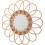 Boho Sunburst Rattan Mirror Wall Decor 5