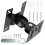 Iron Swivel TV Mount Black Rotatable 1 4