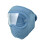 Windproof fleece full face mask with breathable goggles 1