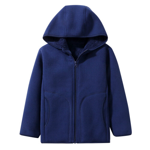 Thermal Windproof Fleece-Lined Jacket for Kids 3-17 Years 1