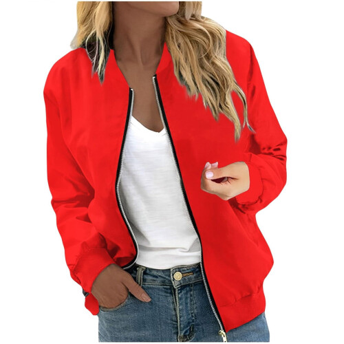 Women's Bomber Jacket Lightweight Fall Fashion 2025