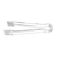 Plastic Buffet Tongs Clear Small Ice Tongs 1 Pair