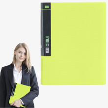 A4 File Folder Sky Blue 60-Page Music Sheet Holder