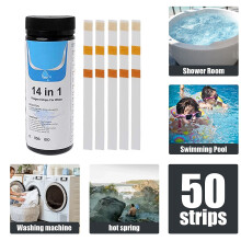 Water Test Strips 14-in-1 for Well and Tap Water 50 pcs