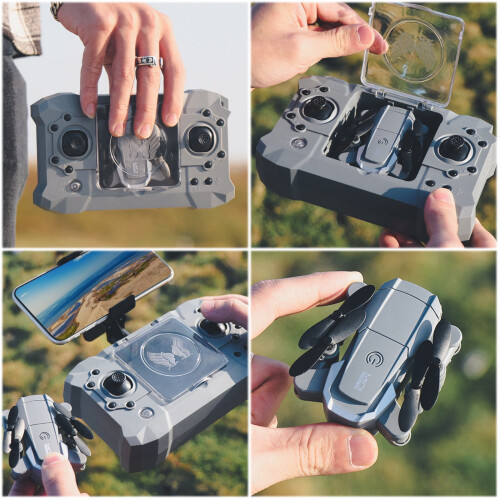 Kids Drone with Camera 8-12 Years Old Folding HD Quadcopter 1