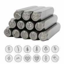 金属冲压工具套装 动物卡通图案 12件