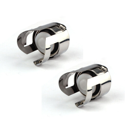 Champagne Stopper Stainless Steel 2 Pcs