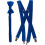 Bow Tie and Suspender Set Multiple Sizes Colors 1