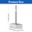 Steel Square Concrete Hole Punch for SDS Plus Rotary Hammer 2