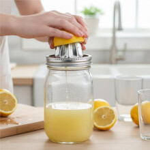 Manual Juicer, Household Use, 304 Stainless Steel, Orange and Lemon Juicer, Jar Not Included.