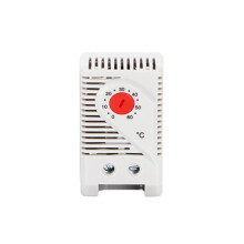 Mini Bimetallic Thermostat 0-60C DIN Rail Mount