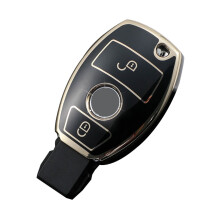 TPU Car Key Cover for Mercedes-Benz GLK/GLA W176 2-Button