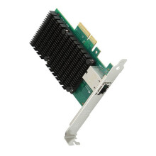 Tarjeta de Red 10G PCIe 3.0 A RJ45, Tarjeta de Red Ethernet Cableada para Servidor, Chip AQC107, Adaptador LAN PCI Express
