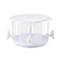 Beverage Dispenser 5.5L Rotating 4-Grid White