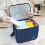 Navy Thermal Food Storage Bag Large Capacity Thickened 2