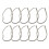 High Carbon Steel Wacky Rig Hooks 10 Pcs 1