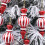 Candy Cane Finial Christmas Ornaments Red White Striped 2 7