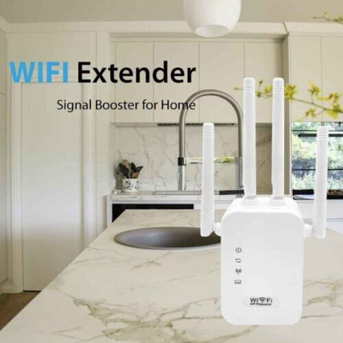 WiFi信号扩展器 双频1200Mbps 白色 1