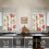 Fruit Kitchen Curtain Valance Set 36 Inch 4
