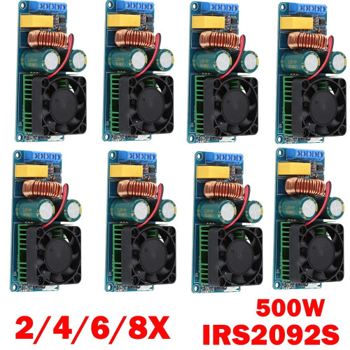 IRS2092S Class D HIFI Power Amplifier Board 500W 1