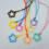 Pendentif étoile creuse élégant, 50-Couleur transparente B 6