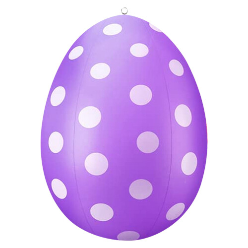 Inflatable Easter Eggs Purple 24 inch PVC Outdoor Decor