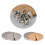Convertisseur de broches magnétiques multi-usages, 5 pièces,-Or 11