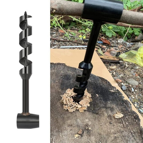 Manual Drill Hand Tool with 45# Carbon Steel Bit