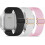 XiHAMA Nylon Solo Loop Band 20mm 3-Pack 1