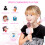 Wireless Karaoke Microphone with LED Lights Gold 7