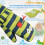 Kids Ski Mittens Waterproof Windproof Thinsulate Warm Gloves 2