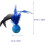 Cat Toy Ball with Bell and Feather 1 Piece 2