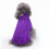 Knitted Dog Sweater Purple XL 4