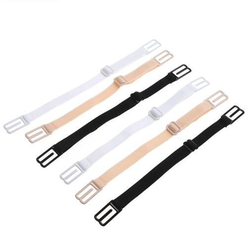 Bra Shoulder Straps Elastic Holder 3 Pair